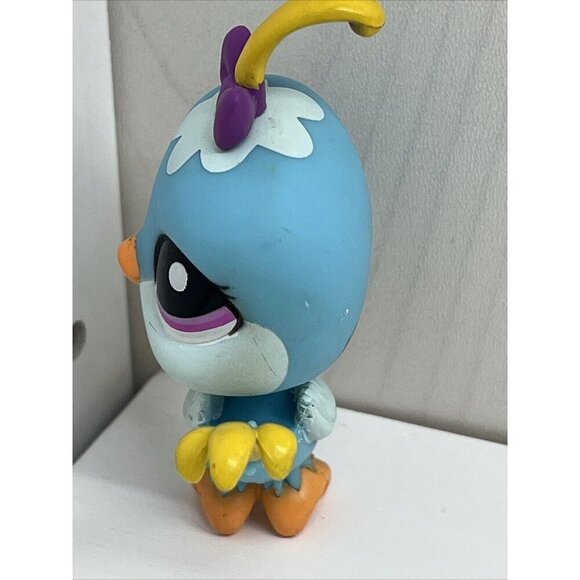 Littlest Pet Shop Australian Blue Quail #2462 LPS Hasbro RETIRED - Picture 4 of 10